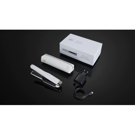 GHD UNPLUGGED CORDLESS STYLER HAIR STRAIGHTENER WHITE - immagine 5