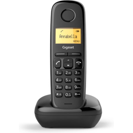 GIGASET WIRELESS PHONE A170 TRIO BLACK (L36852-H2802-D211) - immagine 2