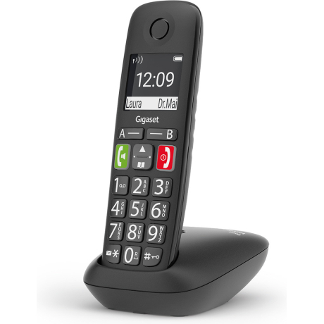 GIGASET WIRELESS PHONE E290 BLACK (S30852-H2901-D201) - immagine 4