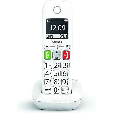 GIGASET WIRELESS PHONE E290 WHITE (S30852-H2901-D202) - immagine 2