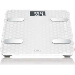 LAICA BATHROOM SCALE DIGITAL BLUETOOTH SMART BODY COMPOSITION WHITE 180KG PS7011