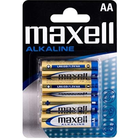 MAXELL ALKALINE LR-6 AA 4DB