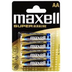 MAXELL ALKALINE SUPER LR-6 AA 4DB