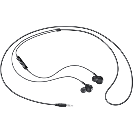 SAMSUNG EARPHONES IN-EAR CABLE JACK 3,5MM VOLUME CONTROL BLACK EO-IA500BBEGWW