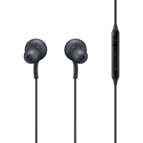 SAMSUNG EARPHONES IN-EAR CABLE USB-C MICROPHONE VOL. CONTROL BLACK BY AKG EO-IC100BBEGEU - immagine 4