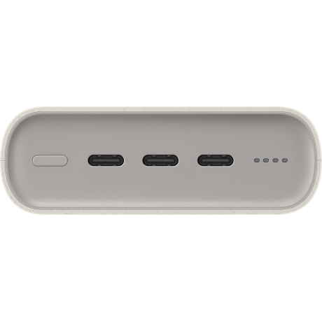 SAMSUNG POWER BANK 20.000MAH 45W MAX TRIPLEPORT 3XUSB-C  BEIGE EB-P4520XUEGEU - immagine 5
