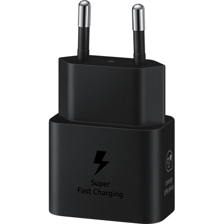 SAMSUNG POWER WALL CHARGER 25W USB-C BLACK EP-T2510NBEGEU - immagine 2