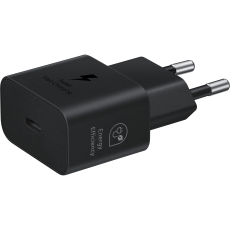 SAMSUNG POWER WALL CHARGER 25W USB-C BLACK EP-T2510NBEGEU - immagine 3