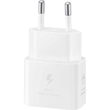 SAMSUNG POWER WALL CHARGER 25W USB-C WHITE EP-T2510NWEGEU - immagine 2