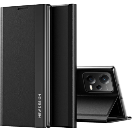 SLEEP CASE PRO CASE FOR XIAOMI REDMI NOTE 12 5G / POCO X5 5G WITH FOLDING STAND BLACK