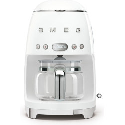 SMEG DRIP COFFEE MAKER 50'S STYLE WHITE DCF02WHEU
