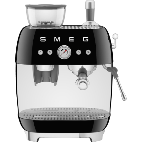 SMEG ESPRESSO MACHINE 50'STYLE WITH INTEGRATED GRINDER BLACK EGF03BLEU - immagine 3
