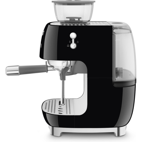 SMEG ESPRESSO MACHINE 50'STYLE WITH INTEGRATED GRINDER BLACK EGF03BLEU - immagine 4