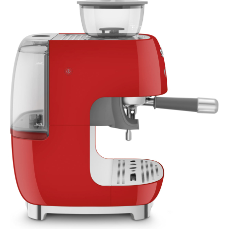 SMEG ESPRESSO MACHINE 50'STYLE WITH INTEGRATED GRINDER RED EGF03RDEU - immagine 3
