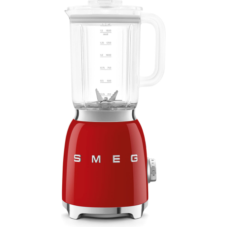 SMEG GLASS BLENDER RED BLF03RDEU