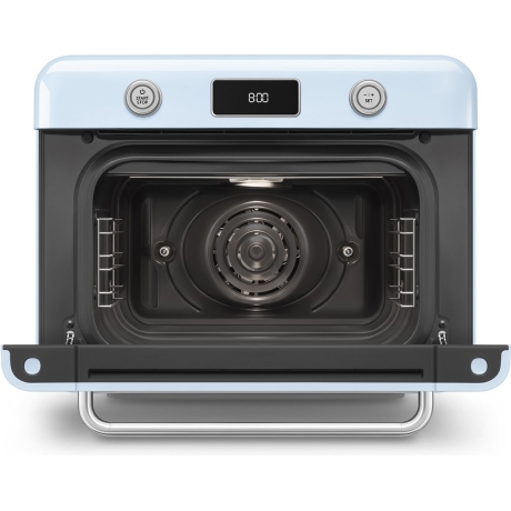 SMEG MULTIFUNCTION COUNTERTOP OVEN 50'S STYLE WITH GALILEO TECHNOLOGY BLUE COF01PBEU