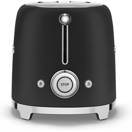 SMEG TOASTER 2X2 50´STYLE MATT BLACK TSF01BLMEU - immagine 4