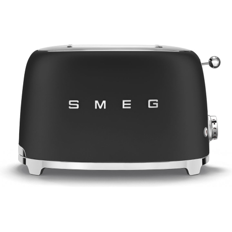 SMEG TOASTER 2X2 50´STYLE MATT BLACK TSF01BLMEU