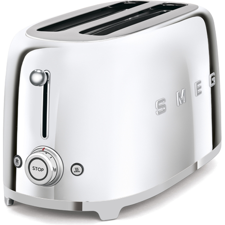 SMEG TOASTER 2X4 50´STYLE CHROME TSF02SSEU - immagine 2