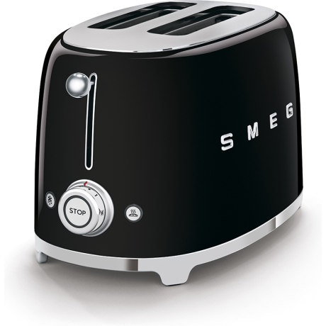 SMEG TOASTER 2x2 50´ STYLE BLACK TSF01BLEU - immagine 2