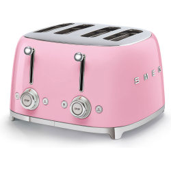 SMEG TOASTER 4X4 50´STYLE PINK TSF03PKEU