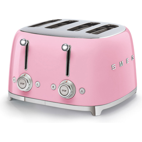SMEG TOASTER 4X4 50´STYLE PINK TSF03PKEU
