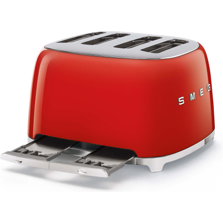 SMEG TOASTER 4x4 50´STYLE RED TSF03RDEU - immagine 3
