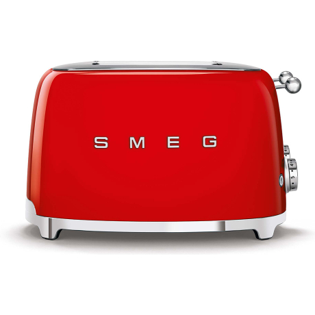 SMEG TOASTER 4x4 50´STYLE RED TSF03RDEU