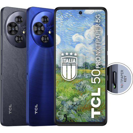 TCL 50 PRO NXTPAPER 8+512GB 5G MIDNIGHT BLUE T803D-2CLCA112 - immagine 3