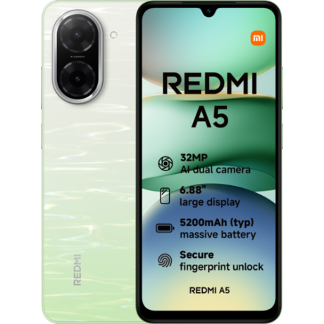XIAOMI REDMI A5 3+64GB DS 4G LAKE GREEN OEM