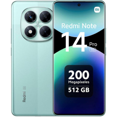 XIAOMI REDMI NOTE 14 PRO 12+512GB DS 5G CORAL GREEN OEM