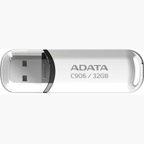 MEMORY DRIVE FLASH USB2 32GB/WHITE AC906-32G-RWH ADATA