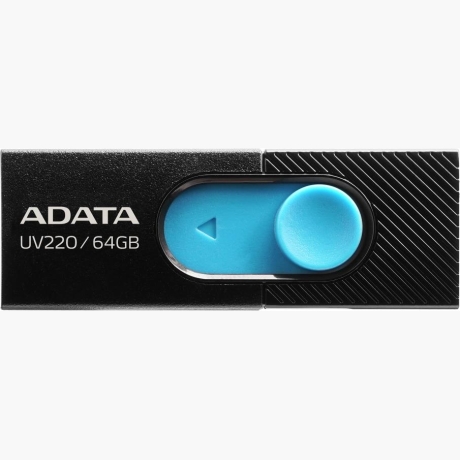 MEMORY DRIVE FLASH USB2 64GB/BLUE AUV220-64G-RBKBL ADATA
