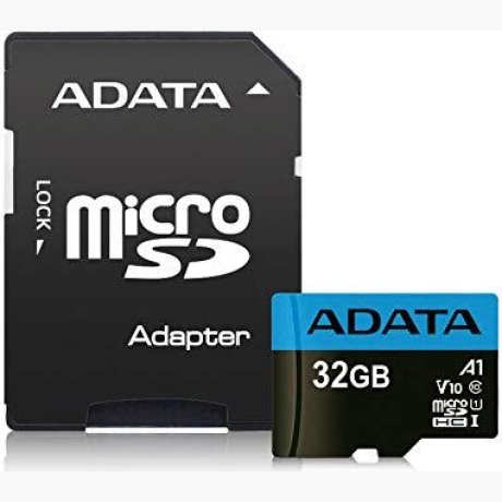 MEMORY MICRO SDHC 32GB W/ADAP./AUSDH32GUICL10A1-RA1 ADATA