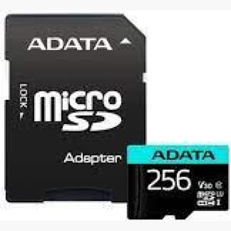 MEMORY MICRO SDXC 256GB W/AD./AUSDX256GUI3V30SA2-RA1 ADATA