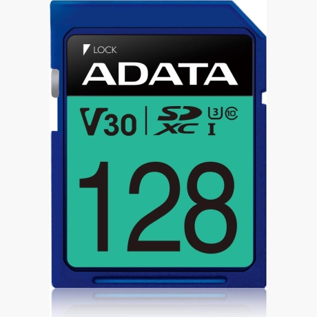 MEMORY SDXC 128GB V30/ASDX128GUI3V30S-R ADATA