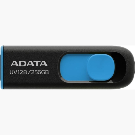 MEMORY DRIVE FLASH USB3 256GB/BLK/BLUE AUV128-256G-RBE ADATA