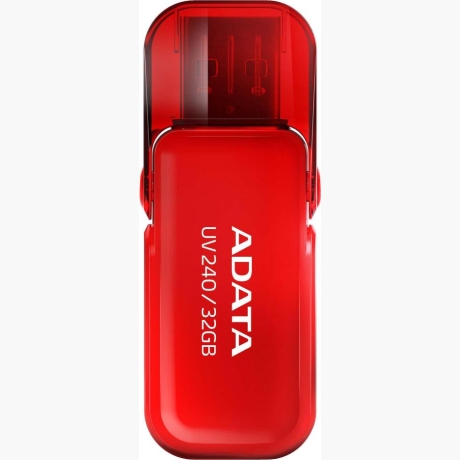 MEMORY DRIVE FLASH USB2 64GB/RED AUV240-64G-RRD ADATA