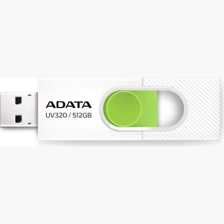 MEMORY DRIVE FLASH USB3 512GB/WHITE AUV320-512G-RWHGN ADATA
