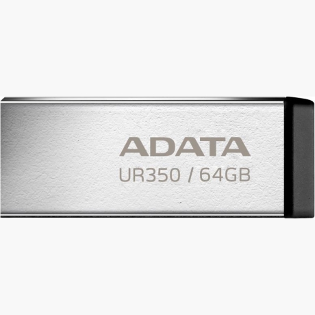 MEMORY DRIVE FLASH USB3.2 64GB/BLACK UR350-64G-RSR/BK ADATA