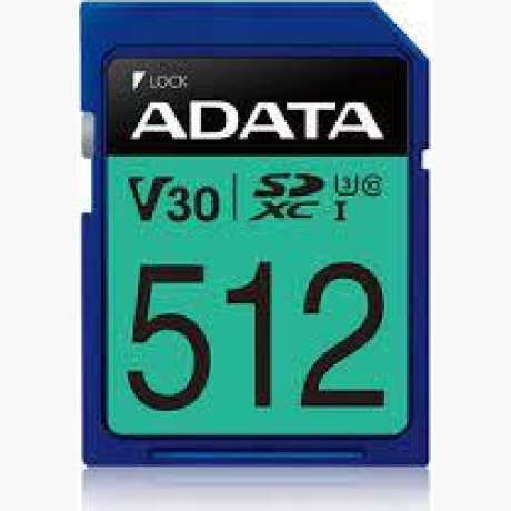 MEMORY SDXC 512GB V30/ASDX512GUI3V30S-R ADATA