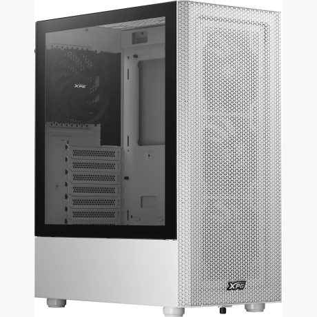 Case|ADATA|XPG VALOR MESH C|MidiTower|Case product features Transparent panel|Not included|ATX|MicroATX|MiniITX|Colour White|VALORMESHMT-WHCWW