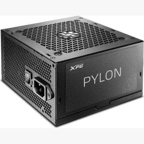 Power Supply|ADATA|PYLON Power Supply Unit|550 Watts|Efficiency 80 PLUS BRONZE|PYLON550B-BKCEU