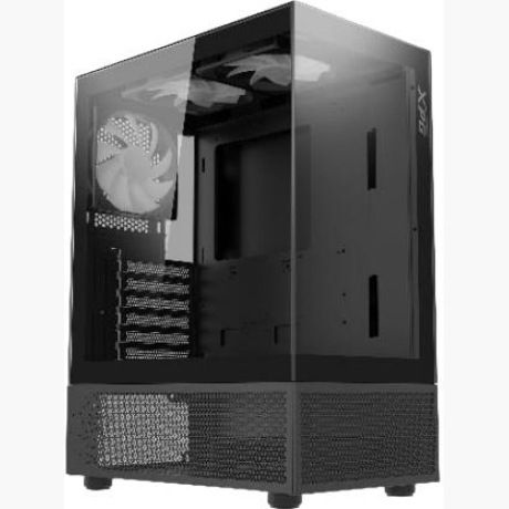 Case|ADATA|INVADER X MINI|MidiTower|Case product features Transparent panel|ATX|MicroATX|MiniITX|Colour Black|INVADERXMINIMT-BKCWW