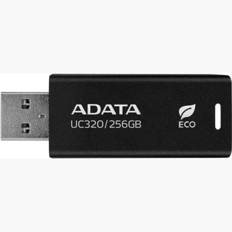 MEMORY DRIVE FLASH USB3.2 256G/BLACK UC320-256G-RBK/BK ADATA