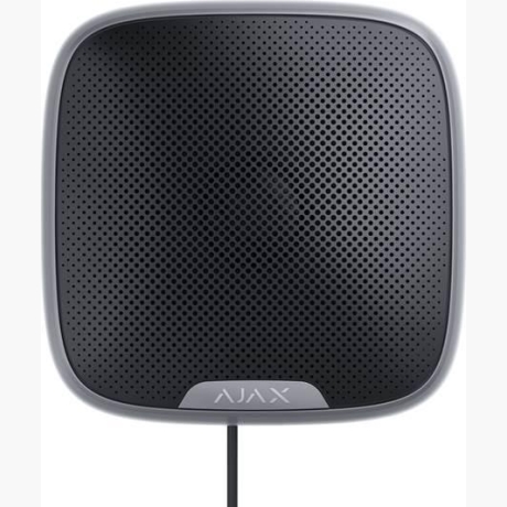 SIREN OUTDOOR STREETSIREN/BLACK 30863 AJAX FIBRA