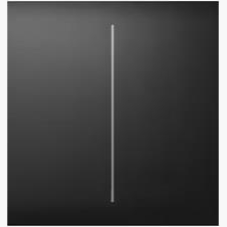SMART CENTERBUTTON 2GANG/BLACK 45115 AJAX