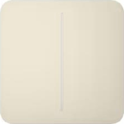 SMART SOLOBUTTON 2GANG/IVORY 46018 AJAX