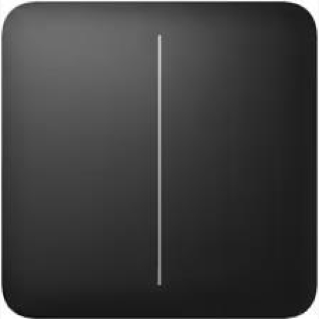 SMART SOLOBUTTON 2GANG/BLACK 45119 AJAX