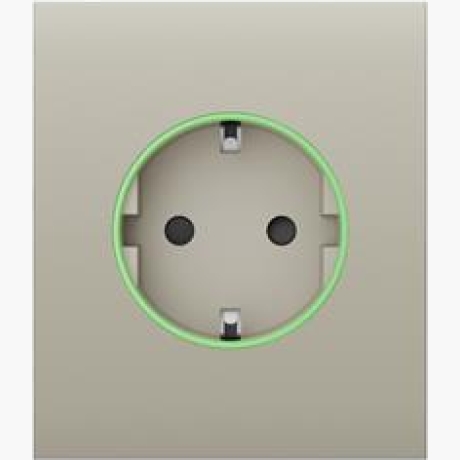 SMART CENTERCOVER/TYPE F IVORY 59971 AJAX